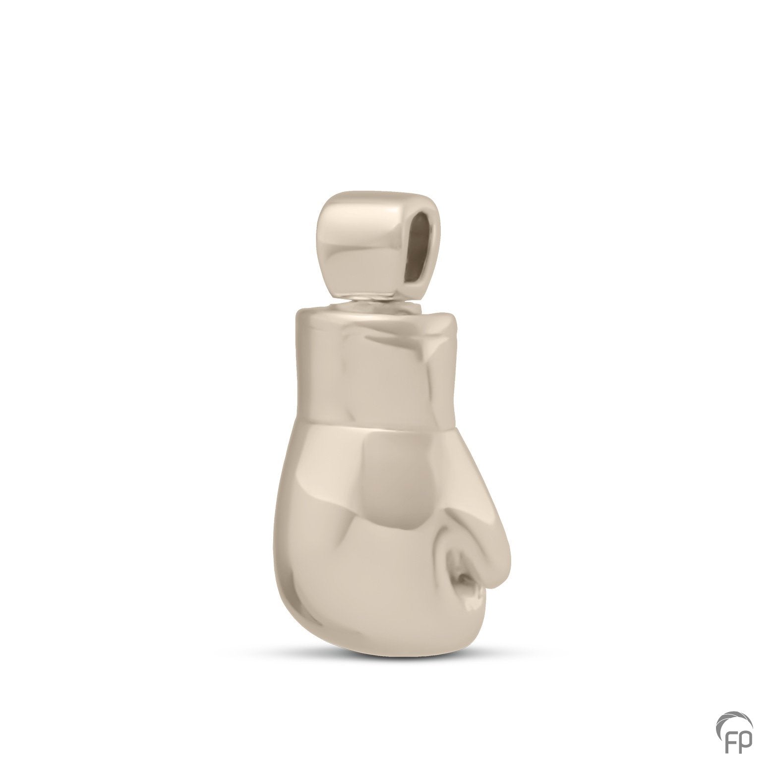 Bokshandschoen ashanger uit deze sport collectie gedenksieraden is eenvoudig zelf te vullen en te bestellen in zilver, geelgoud en witgoud