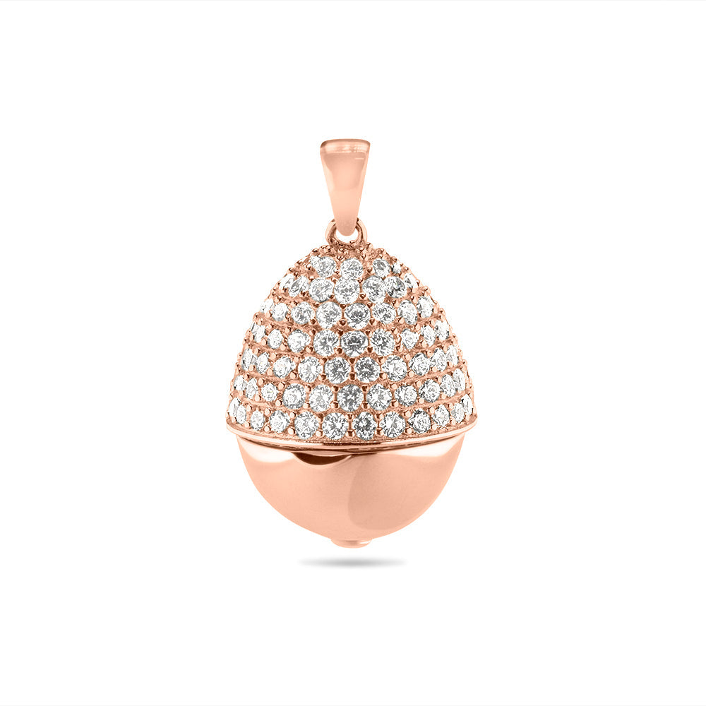 Ashanger Fabergé ei, waar as en haar in verwerkt wordt